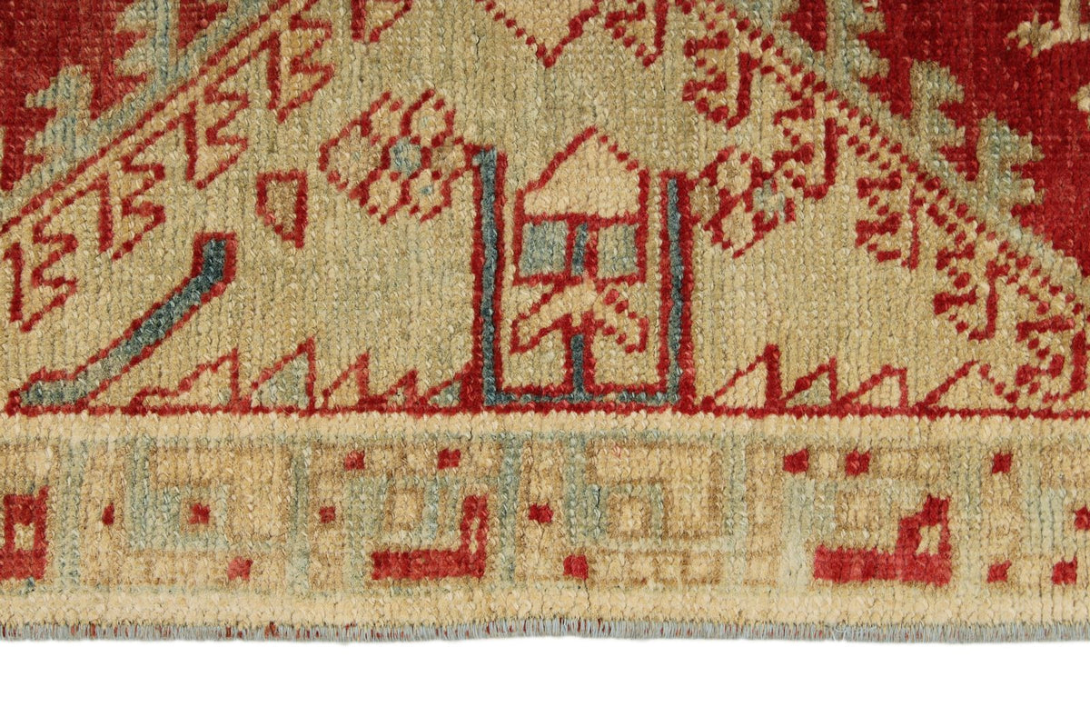 3x11 Rust and Ivory Persian Runner