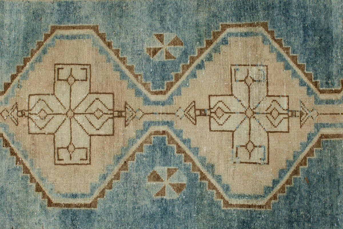 4x14 Blue Turkish Persian Runner