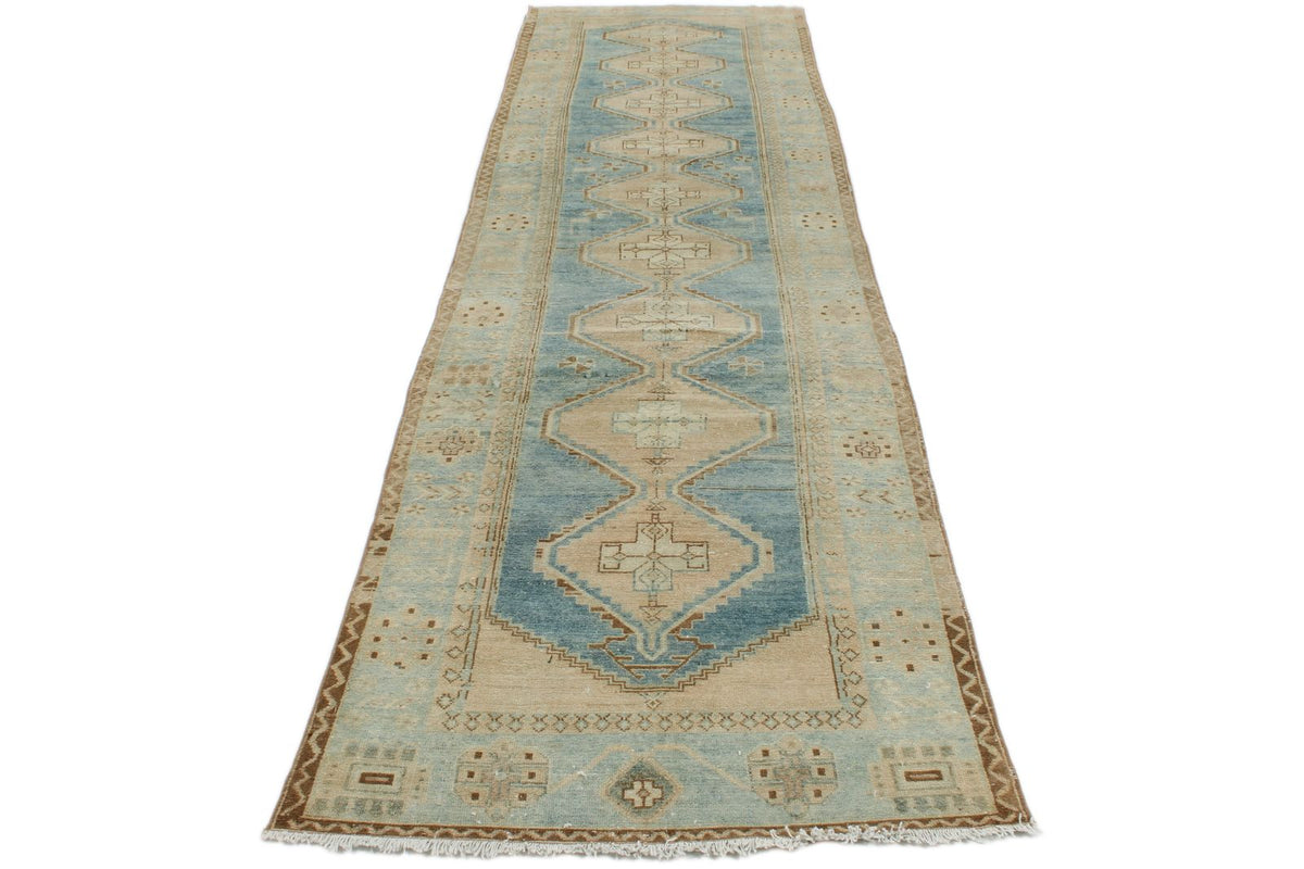 4x14 Blue Turkish Persian Runner