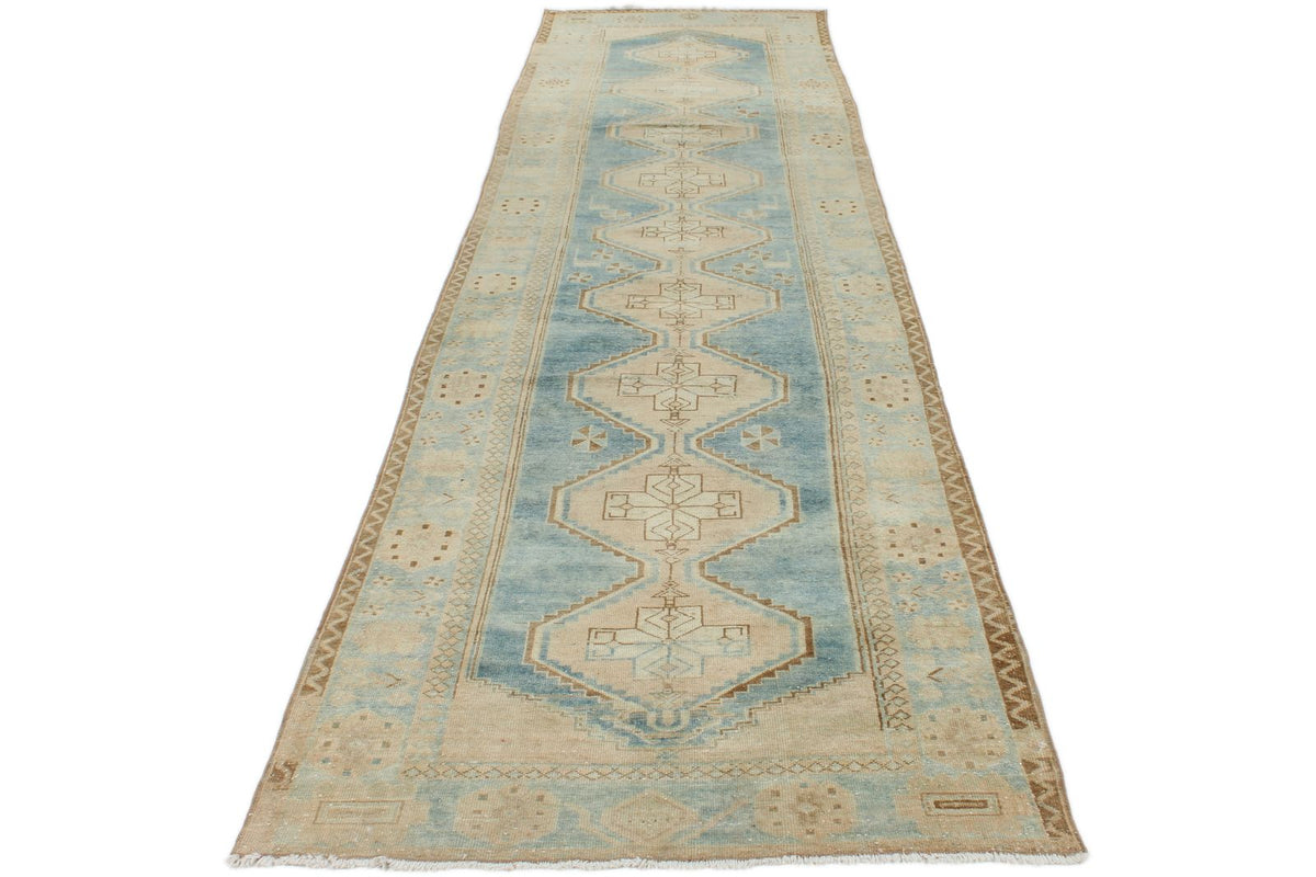 4x14 Blue Turkish Persian Runner