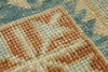 3x15 Blue and Rust Turkish Persian Runner