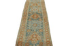 3x15 Blue and Rust Turkish Persian Runner