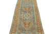 3x15 Blue and Rust Turkish Persian Runner