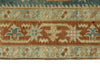 3x15 Blue and Rust Turkish Persian Runner