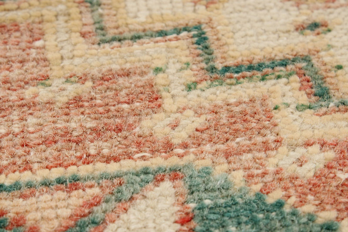 3x14 Rust and Ivory Persian Runner