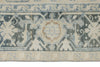 8x11 Beige and Light Blue Turkish Oushak Rug