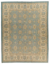 12x16 Light Blue and Beige Persian Rug