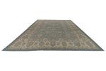 12x16 Light Blue and Beige Persian Rug