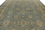 12x16 Light Blue and Beige Persian Rug