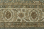 12x15 Light Green and Ivory Persian Rug