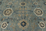 14x19 Light Blue and Light Brown Persian Rug