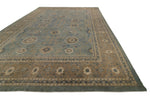 14x19 Light Blue and Light Brown Persian Rug