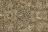 8x10 Brown and Ivory Turkish Oushak Rug