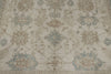 8x10 Beige and Light Blue Turkish Oushak Rug