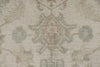 8x10 Beige and Light Blue Turkish Oushak Rug