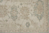 8x10 Beige and Light Blue Turkish Oushak Rug