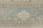 8x10 Beige and Light Blue Turkish Oushak Rug