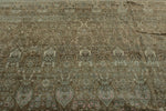 12x18 Light Brown and Multicolor Persian Traditional Rug