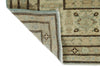 9x12 Light Blue and Ivory Turkish Tribal Rug
