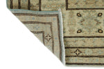 9x12 Light Blue and Ivory Turkish Tribal Rug