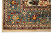 9x12 Beige and Blue Anatolian Traditional Rug