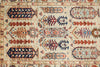 3x10 Gray and Multicolor Turkish Tribal Runner