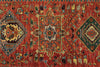 3x10 Red and Navy Anatolian Traditional Runner