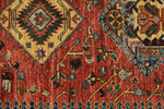 3x10 Red and Navy Anatolian Traditional Runner