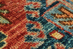 3x10 Red and Navy Anatolian Traditional Runner