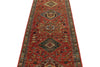 3x10 Red and Navy Anatolian Traditional Runner
