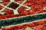 3x12 Navy and Red Anatolian Traditional Runner