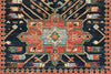 3x10 Navy and Ivory Anatolian Traditional Runner