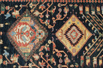 3x10 Navy and Ivory Anatolian Traditional Runner