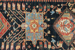 3x10 Navy and Ivory Anatolian Traditional Runner