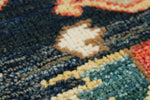 3x10 Navy and Ivory Anatolian Traditional Runner