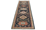 3x10 Navy and Ivory Anatolian Traditional Runner