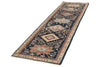 3x10 Navy and Ivory Anatolian Traditional Runner