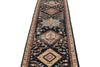 3x10 Navy and Ivory Anatolian Traditional Runner