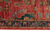 3x10 Red and Navy Anatolian Traditional Runner