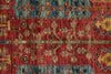 3x10 Red and Navy Anatolian Traditional Runner