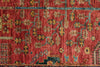3x10 Red and Navy Anatolian Traditional Runner