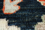 3x7 Navy and Light Blue Anatolian Traditional Runner