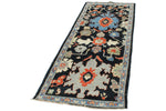 3x7 Navy and Light Blue Anatolian Traditional Runner