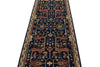 3x10 Navy and Ivory Anatolian Traditional Runner
