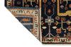 3x10 Navy and Ivory Anatolian Traditional Runner