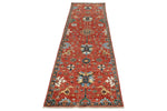 3x10 Red and Navy Anatolian Traditional Runner