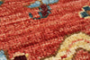 3x10 Red and Navy Anatolian Traditional Runner