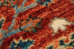 3x10 Red and Multicolor Anatolian Traditional Runner