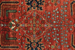 3x8 Red and Multicolor Anatolian Traditional Runner