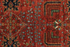 3x8 Red and Multicolor Anatolian Traditional Runner